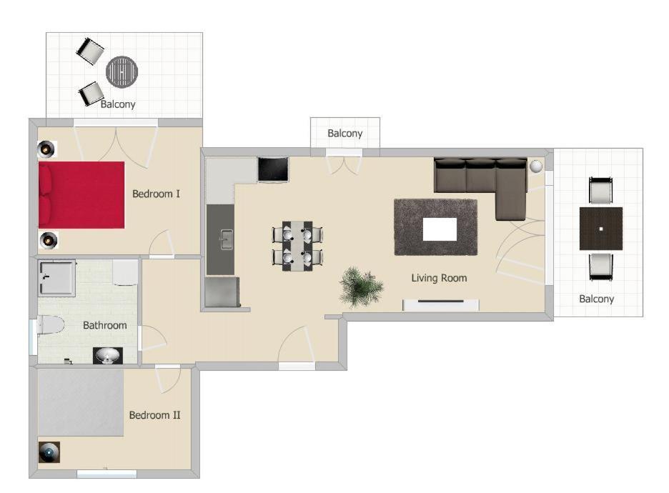 Sea Breeze Apartment Néoi Epivátai Exterior foto